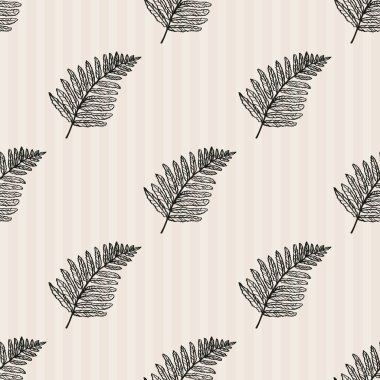 Kusursuz yaprak deseni