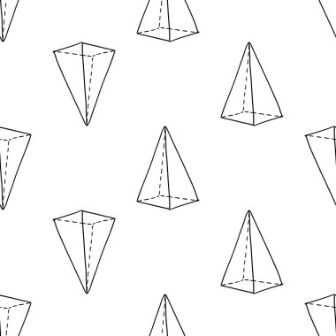 geometrik üçgenler desen