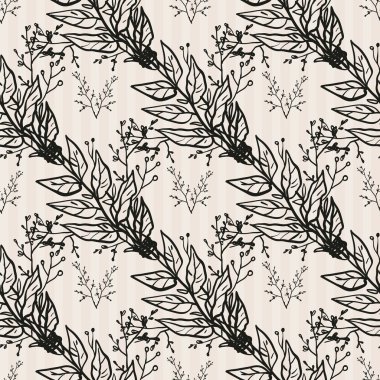 Kusursuz yaprak deseni