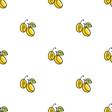 karikatür erik deseni