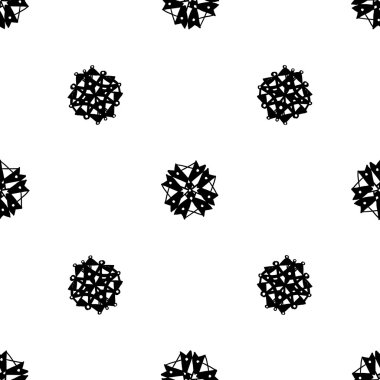 oryantal Arapça çiçek deseni 