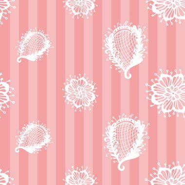 dantel çiçek desenli 