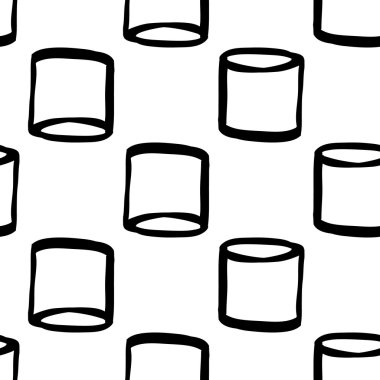 geometrik figürler desen