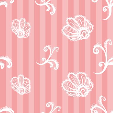 dantel çiçek desenli 