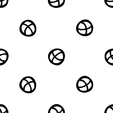 Basketbol topları tasarım deseni