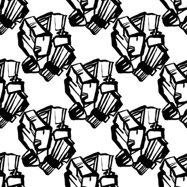 sorunsuz Jeoloji taş desen