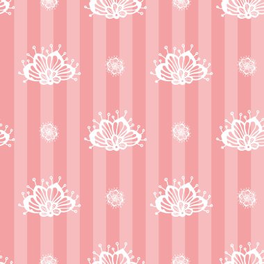 dantel çiçek desenli 