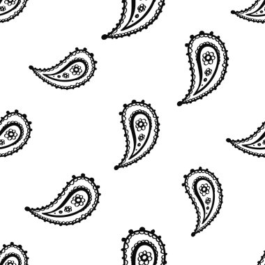 çizgi film soyut çiçek desenli