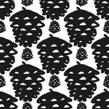 Orman çam kozalakları 