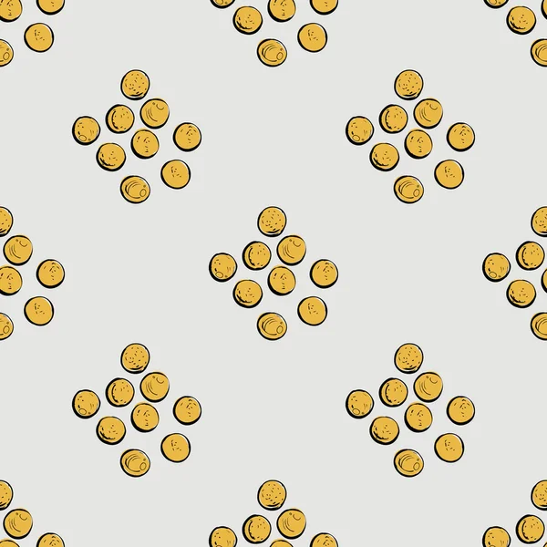 Modèle abstrait de pilules de dessin animé — Image vectorielle