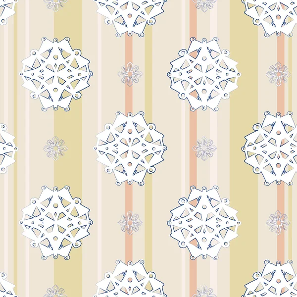 Motif floral géométrique — Image vectorielle