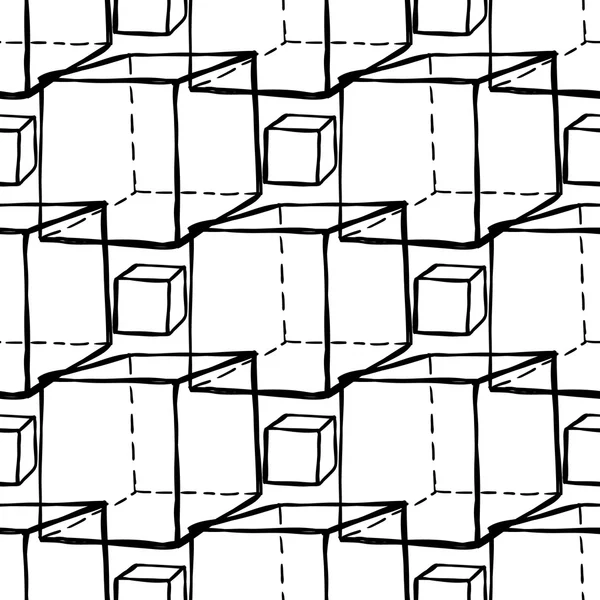 Padrão de figuras geométricas — Vetor de Stock