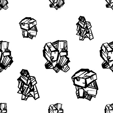 sorunsuz Jeoloji taş desen