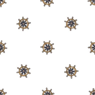 çizgi film deniz direksiyon tekerlek