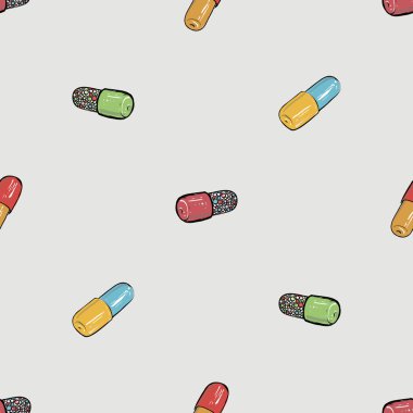 hapları ile tıbbi desen