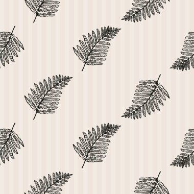 Kusursuz yaprak deseni