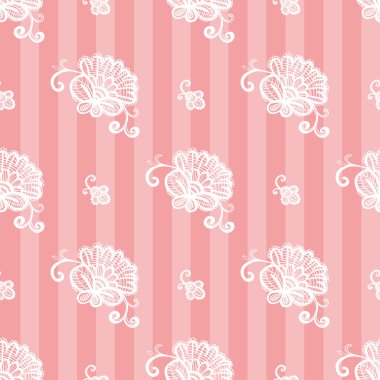 dantel çiçek desenli 