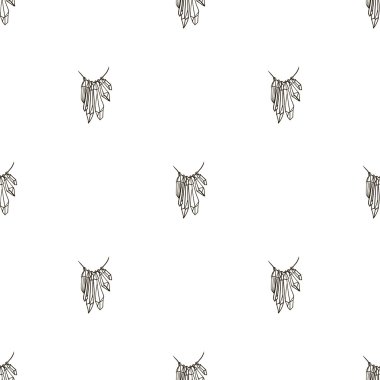 Siyah ve beyaz Takı Kolye