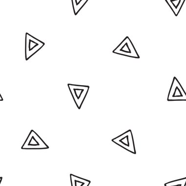  üçgenler seamless modeli