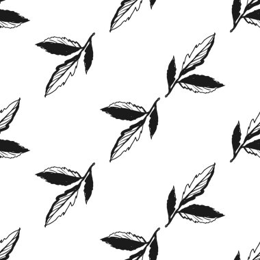 kabataslak yaprakları seamless modeli