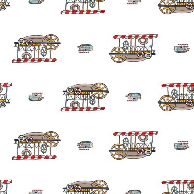 çocukça cruise tekneler desen