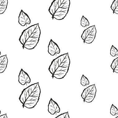 Kusursuz yaprak deseni
