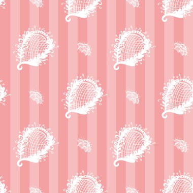 Vintage dantelli seamless modeli