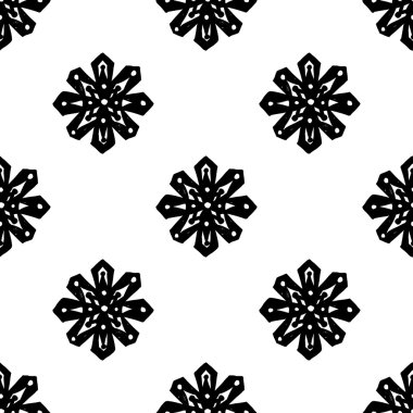 oryantal Arapça çiçek deseni 