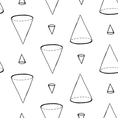 geometrik figürler desen