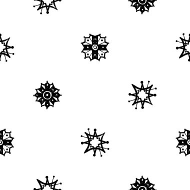 oryantal Arapça çiçek deseni 