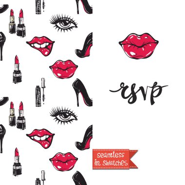 glamour moda tebrik kartı