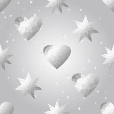 geometrik renkli desen