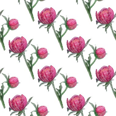 Şakayık flowes desen 