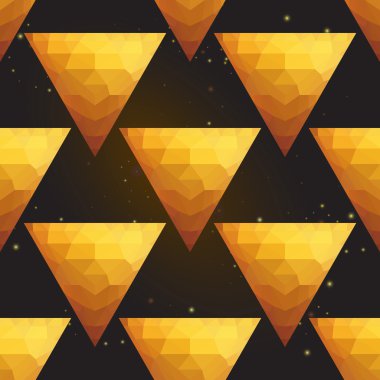 Altın üçgen desen