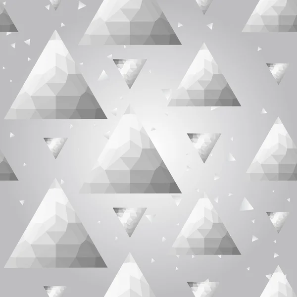 Серебряный треугольник — стоковый вектор
