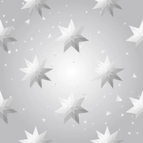 Prata estrelas fundo —  Vetores de Stock
