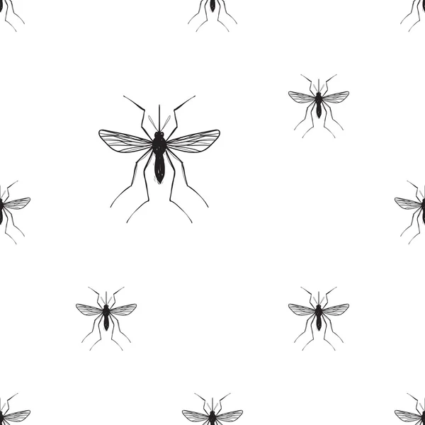 Modello di virus Zika — Vettoriale Stock
