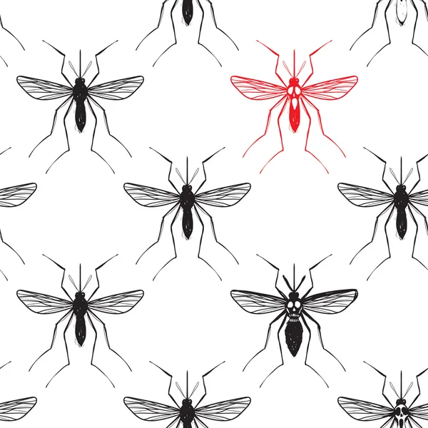 Zika 病毒模式 — 图库矢量图片