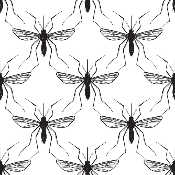 Patrón del virus del Zika — Vector de stock