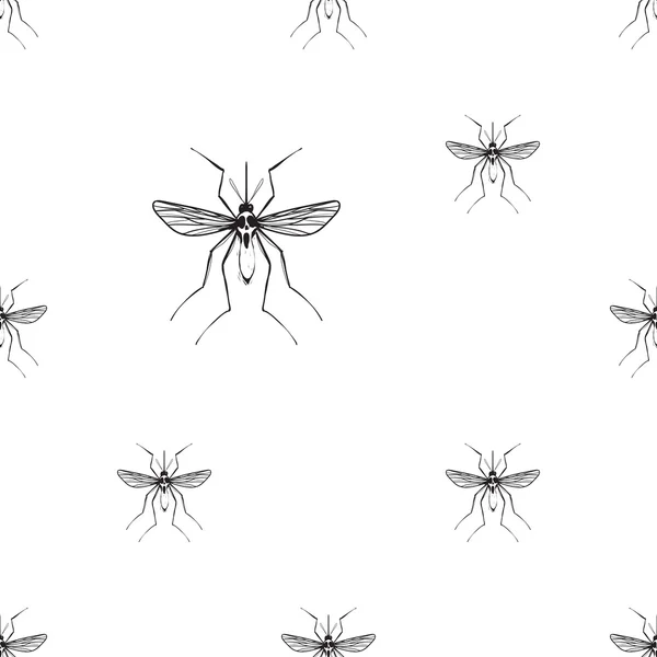 Zika virus patroon — Stockvector