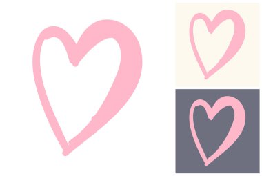 Kalpli pürüzsüz desen.