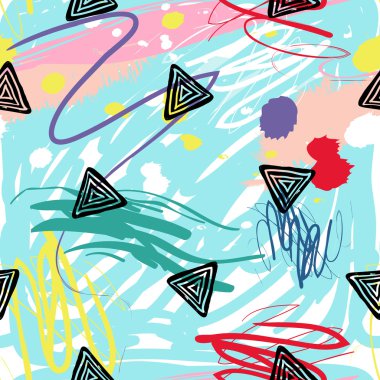 Modern çocuklar seamless modeli