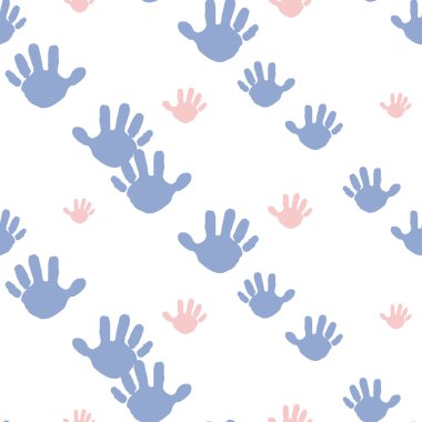 şirin el izleri desen