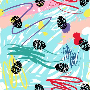 Paskalya yumurtalarında kusursuz desen