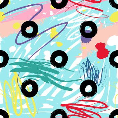 Modern çocuklar seamless modeli