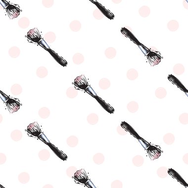 allık fırça deseni