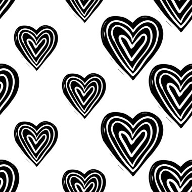 Kalpli pürüzsüz desen.