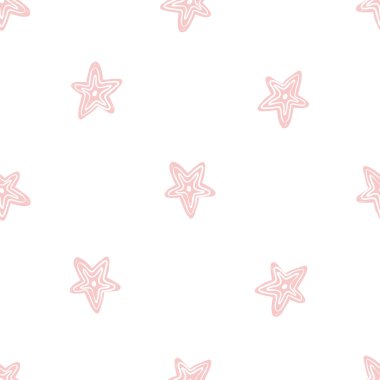 yıldız işareti desen el çekilmiş