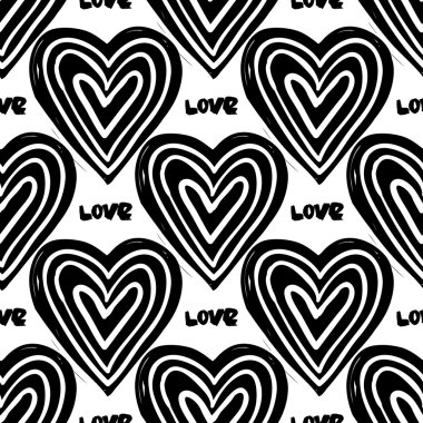 Kalpli pürüzsüz desen.