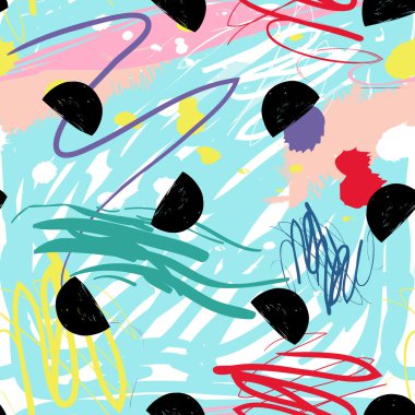 Modern çocuklar seamless modeli